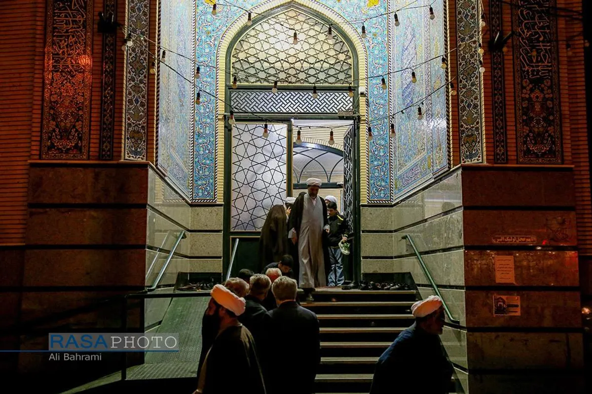 مراسم یادبود مدیر مدرسه علمیه کرمانی&zwnj;ها مرحوم حجت الاسلام جاویدی