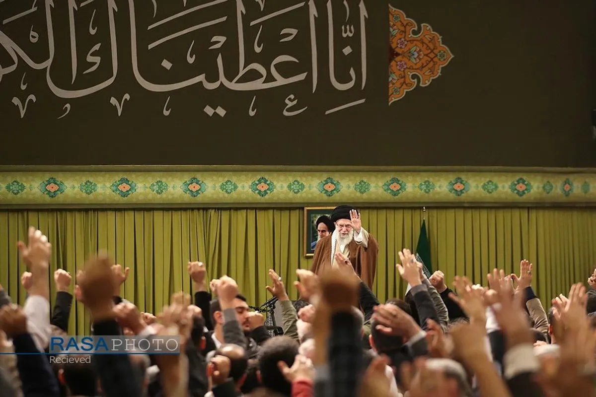 دیدار مداحان اهل&zwnj;بیت (علیهم&zwnj;السلام) با مقام معظم رهبری