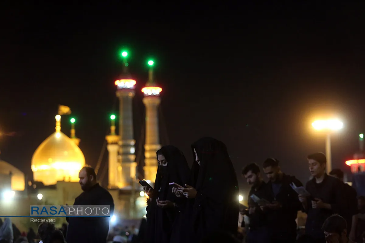 احیا شب ۲۱ ماه مبارک رمضان در حرم حضرت معصومه (سلام&zwnj;الله&zwnj;علیها)