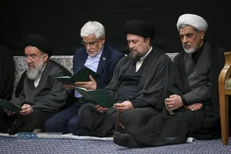 برگزاری مراسم بزرگداشت شهدای جنگ تحمیلی اخیر با حضور و سخنرانی رهبر معظم انقلاب
