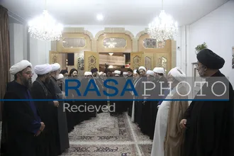 بزرگداشت رهبر شهید از سوی حضرت آیت&zwnj;الله سبحانی در حرم بانوی کرامت

