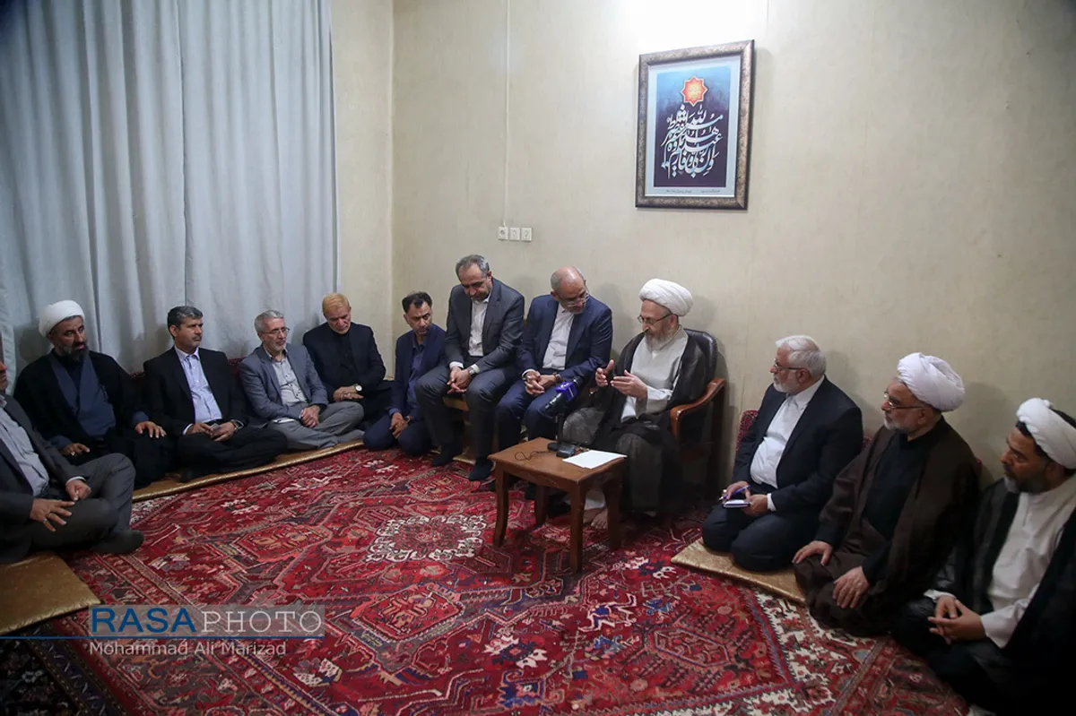 دیدار محسن حاجی میرزایی وزیر جدید آموزش و پرورش با حضرت آیت الله مکارم شیرازی