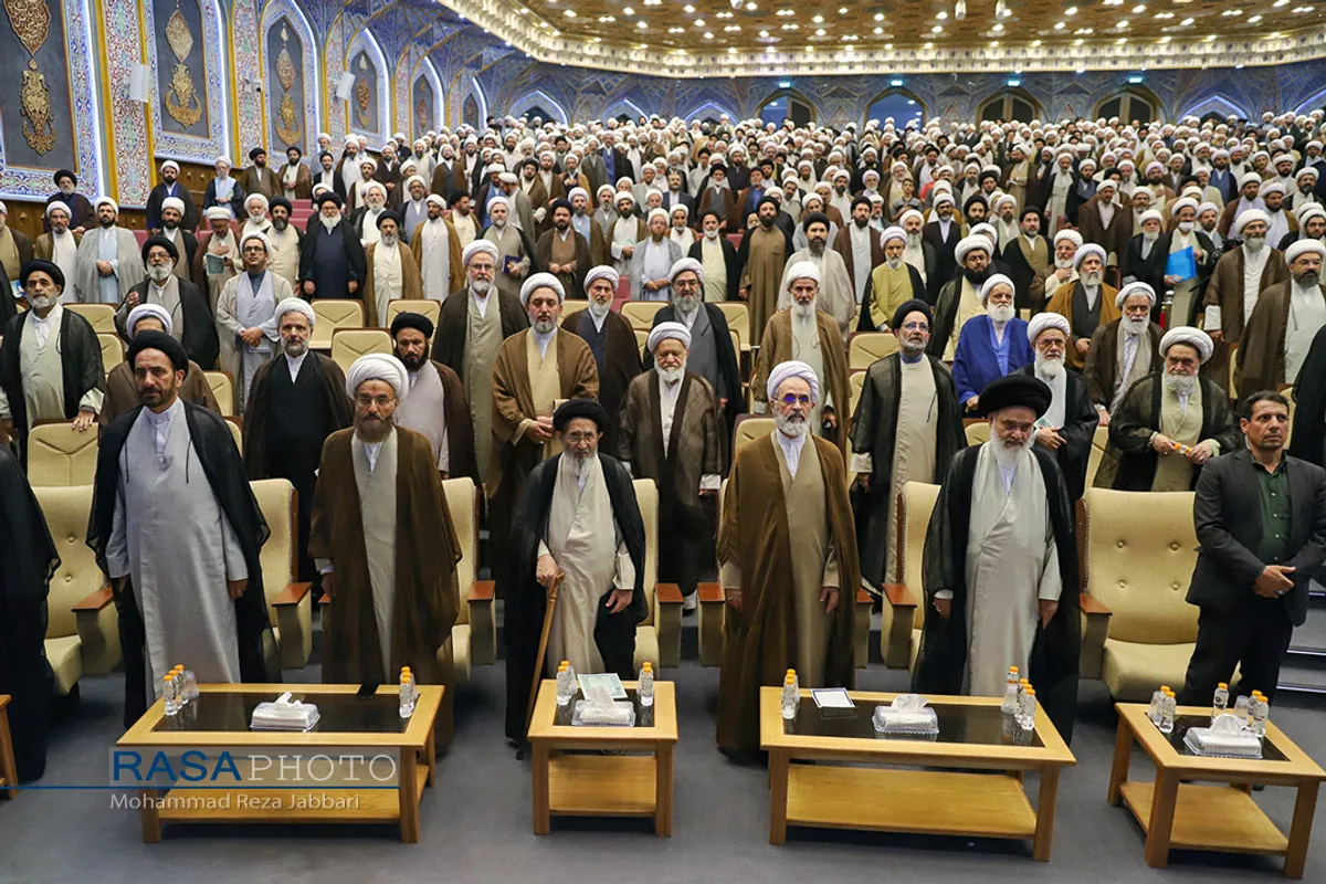 اجلاسیه اساتیدسطوح عالی خارج و مراکز تخصصی حوزه علمیه قم&lrm;&lrm;
