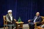 دیدار دکتر قالیباف با آیت الله کریمی جهرمی