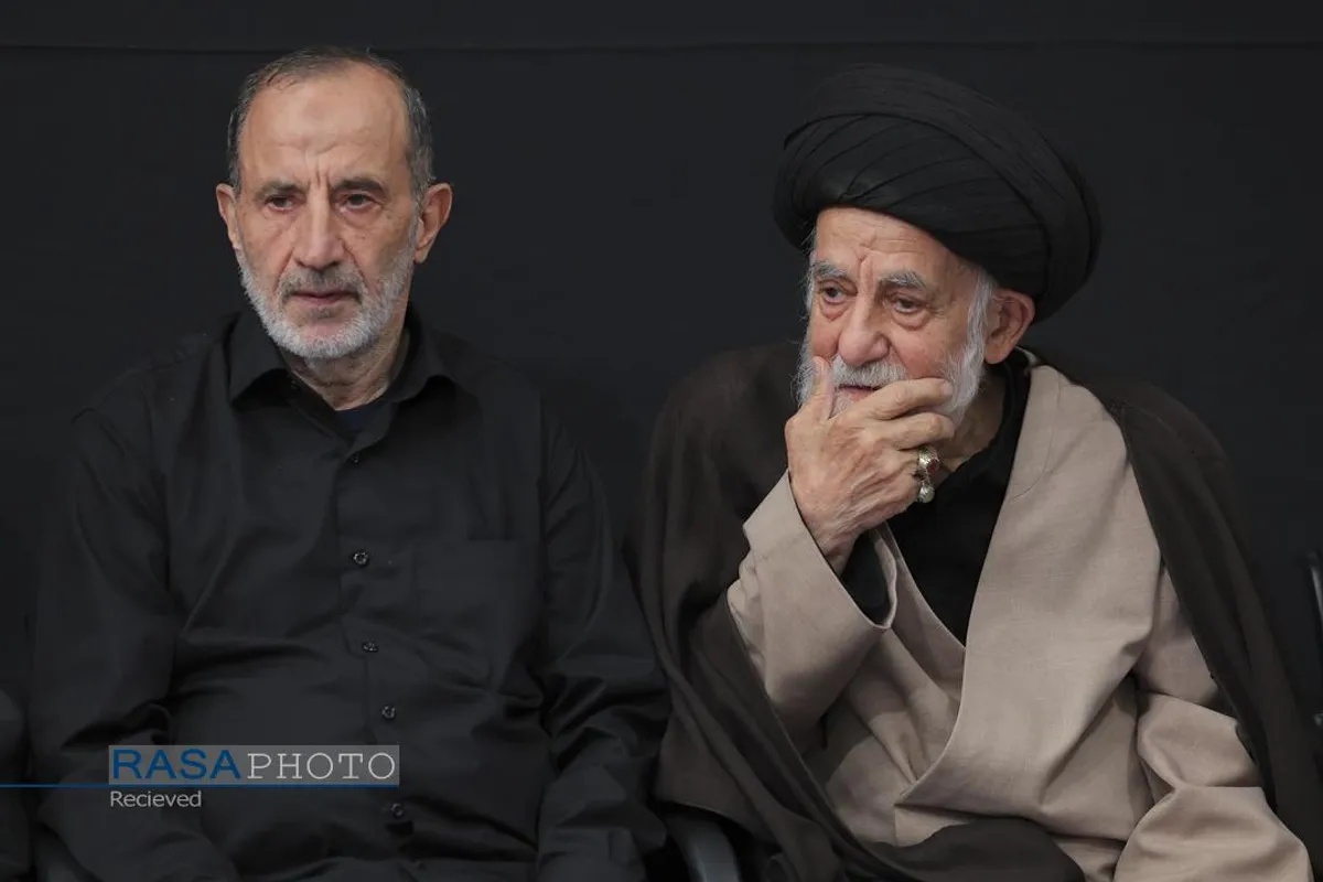 مراسم عزاداری شام غریبان حسینی (علیه&zwnj;السلام) در حسینیه امام خمینی (ره)