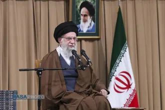دیدار دانش&zwnj;آموزان و دانشجویان با رهبر معظم انقلاب