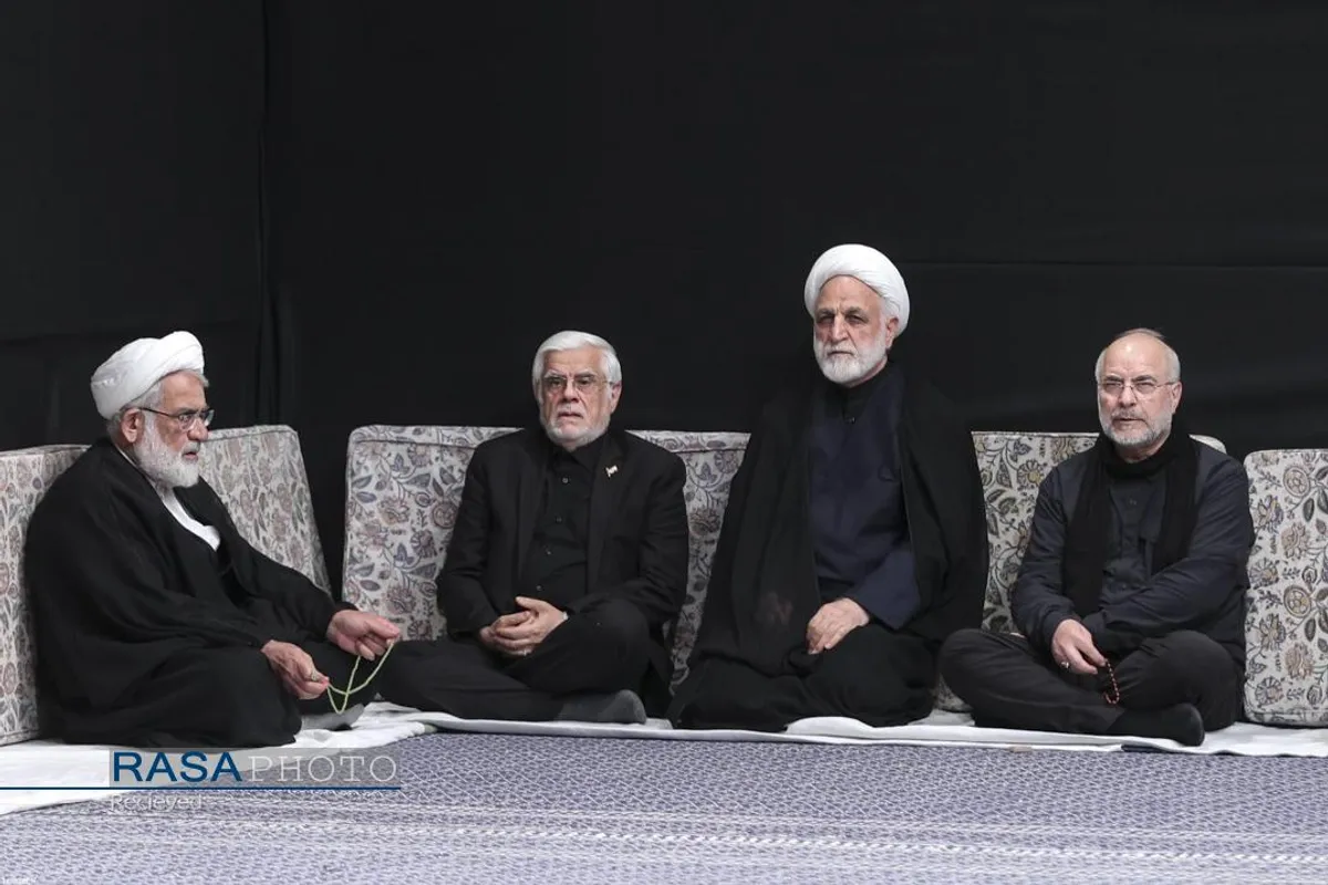 مراسم عزاداری شب هشتم محرم ۱۴۴۷ در حسینیه امام خمینی (ره)