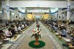 مراسم جزء&zwnj;خوانی قرآن کریم در حرم کریمه اهلبیت (ع)