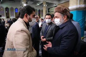 دیدار جمعی از مداحان اهل&zwnj;بیت (علیهم&zwnj;السلام) با مقام معظم رهبری