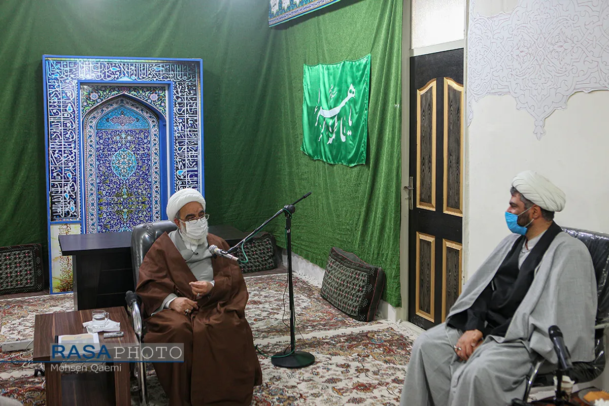 دیدار مدیرعامل خبرگزاری رسا با آیت الله شب&zwnj;زنده&zwnj;دار