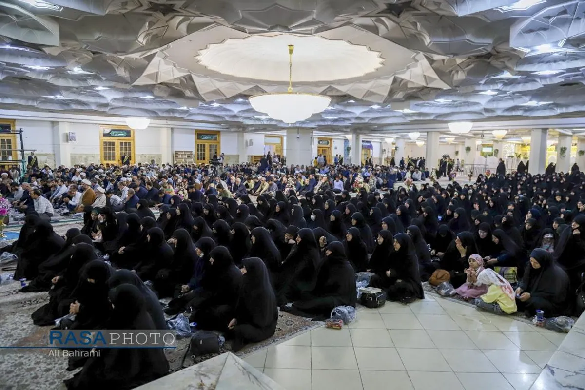 آئین شکرانه خدمت خادمان حرم حضرت فاطمه معصومه (سلام&zwnj;الله&zwnj;علیها)در ماه مبارک رمضان