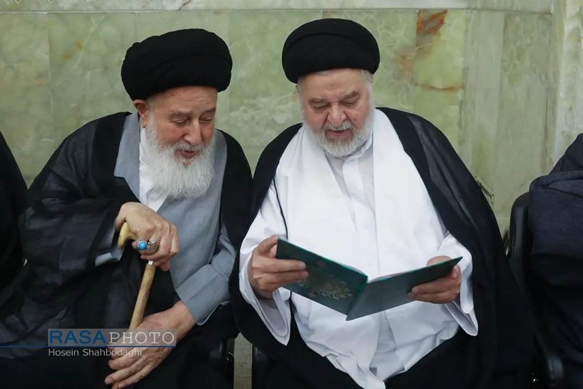مراسم ختم آیت الله حاج شیخ عباس محفوظی