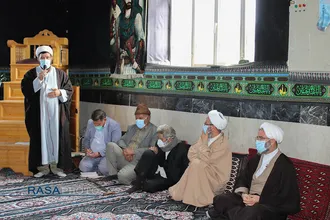 حضور نماینده ولی فقیه در استان سمنان در روستا&zwnj;های محروم