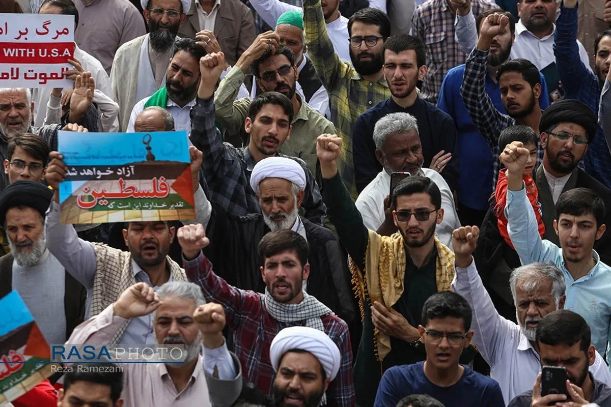 راهپیمایی ضد رژیم صهیونیستی در قم