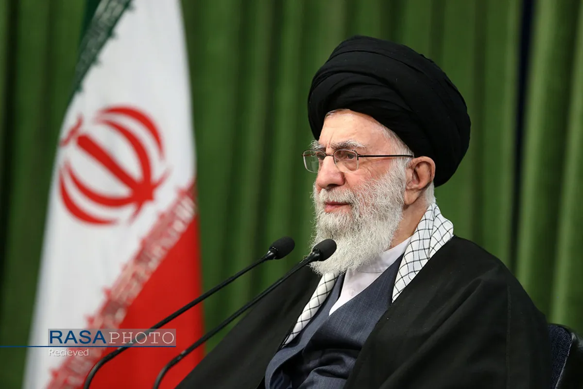 ارتباط تصویری جمعی از مداحان با مقام معظم رهبری