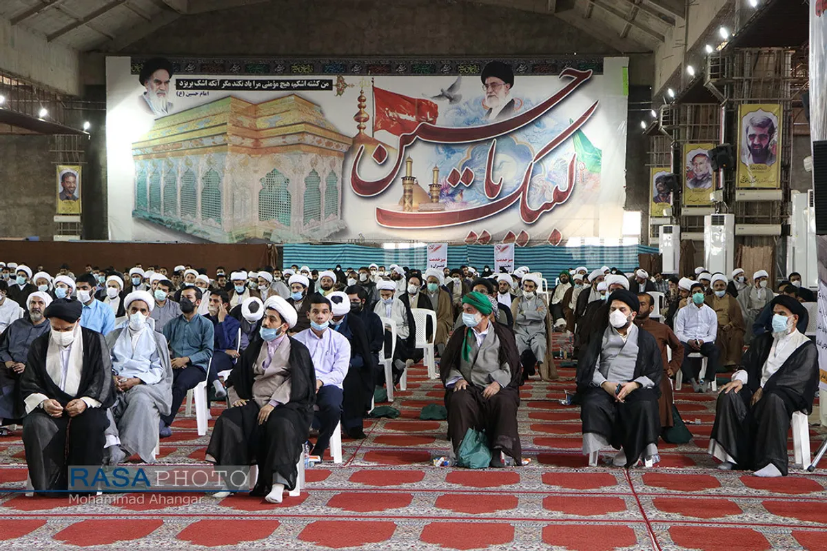 دیدار انتخاباتی طلاب جوان و فضلا با نماینده ولی فقیه در خوزستان&lrm;