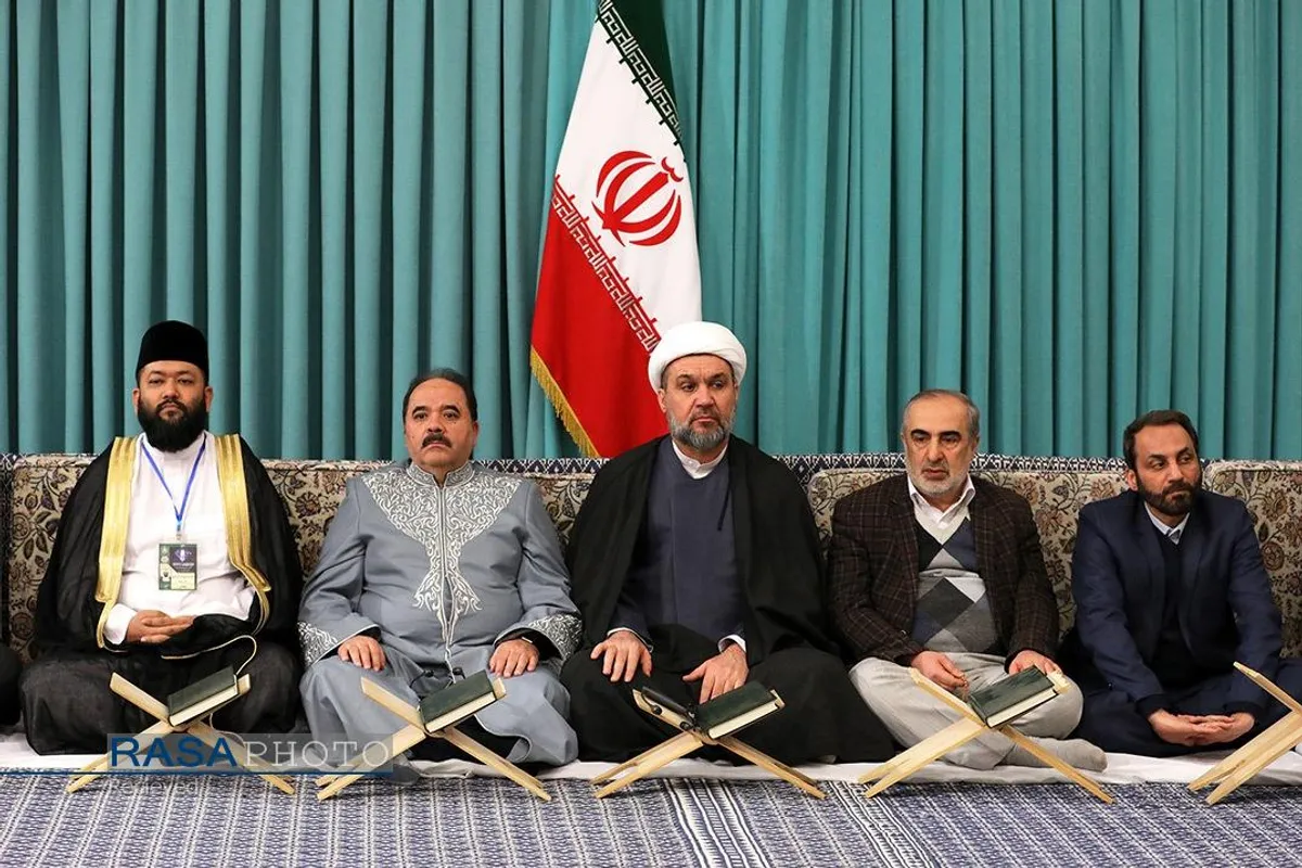 دیدار شرکت&zwnj;کنندگان در مسابقات بین&zwnj;المللی قرآن با رهبر معظم انقلاب