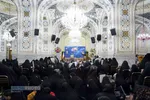 تشرف خانواده شهدای جنگ ۱۲ روزه به حرم امام رضا علیه&zwnj;السلام