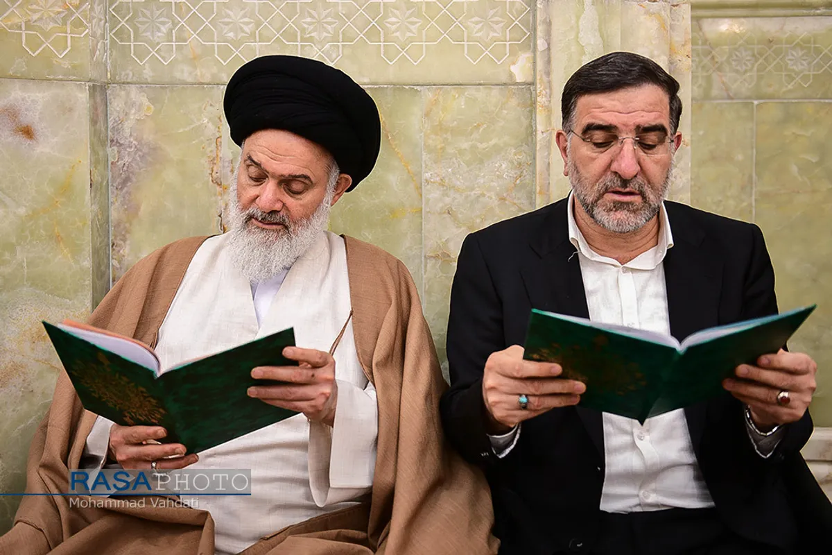 مراسم ختم همسر شهید آیت&zwnj;الله مطهری در قم