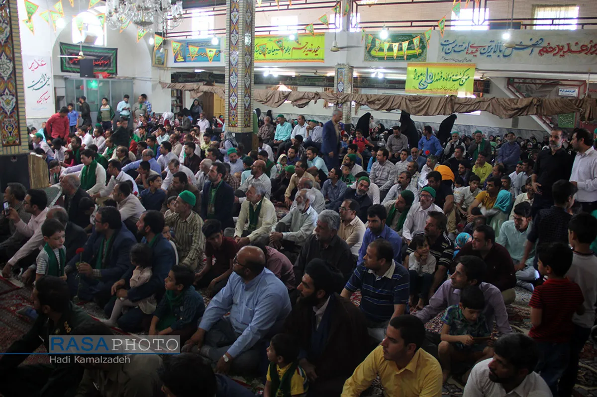 جشن روز عید سعید غدیر در روستای سیوجان که اکثر اهالی آن از ساداتند