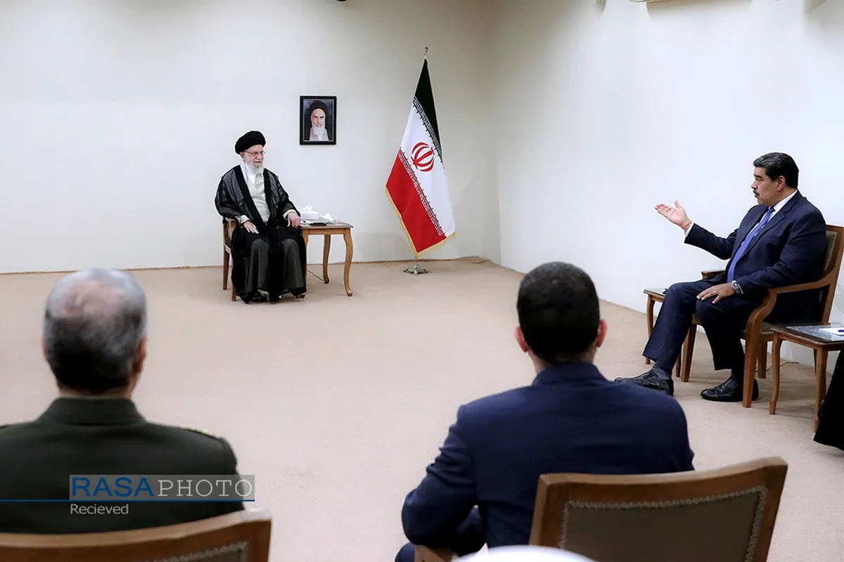 دیدار رئیس جمهور ونزوئلا با مقام معظم رهبری