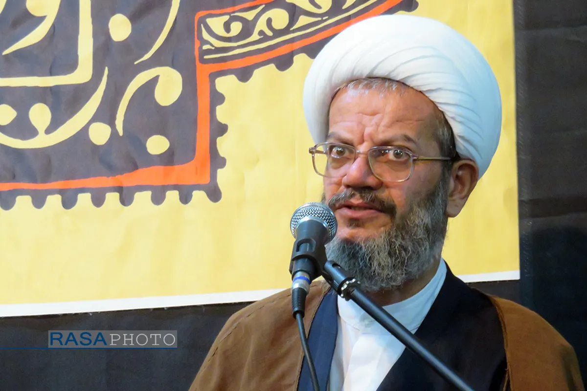 حجت الاسلام والمسلمین رستمیان مدیر حوزه علمیه استان سمنان | عزاداری شهادت امام صادق (علیه السلام) در دامغان