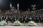 آیین خطبه&zwnj;خوانی شب شهادت امام رضا (ع) در حرم مطهر رضوی