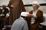 جشن عمامه&zwnj;گذاری طلاب در روز میلاد حضرت بقیة الله الاعظم (عج)