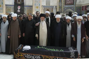 تشییع و اقامه نماز بر پیکر مرحوم حجت الاسلام‌ والمسلمین مرتضی مقدس