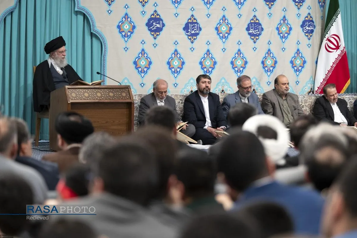 محفل انس با قرآن کریم با حضور رهبر معظم انقلاب