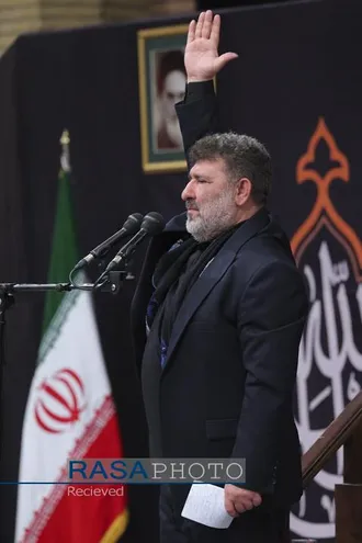 مراسم عزاداری شام غریبان حسینی (علیه&zwnj;السلام) در حسینیه امام خمینی (ره)