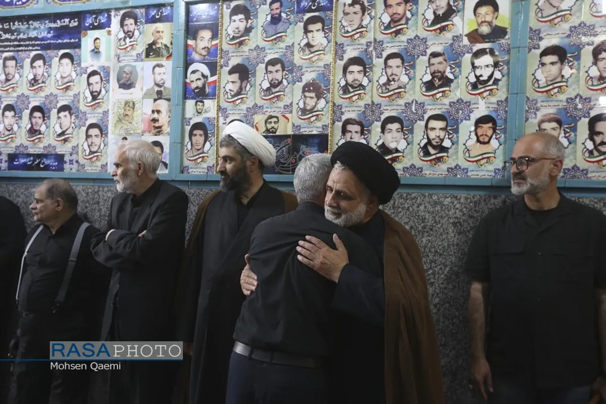 تشییع پیکر پاک سرلشکر شهید حاج محمدحسن محققی در تهران