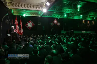 عزاداری دهه اول محرم در حسینیه قماش فروش&zwnj;های مشهد