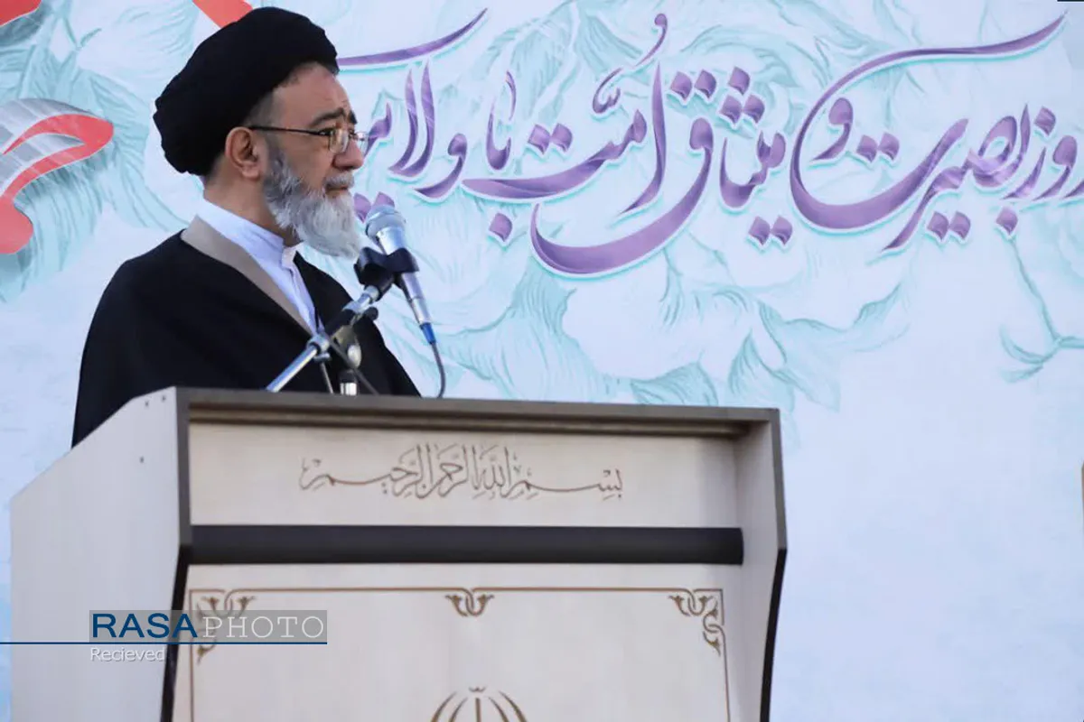 تجمع انقلابی طلاب، اساتید و روحانیون حوزه&zwnj;های علمیه تبریز در سالروز یوم الله ۹ دی