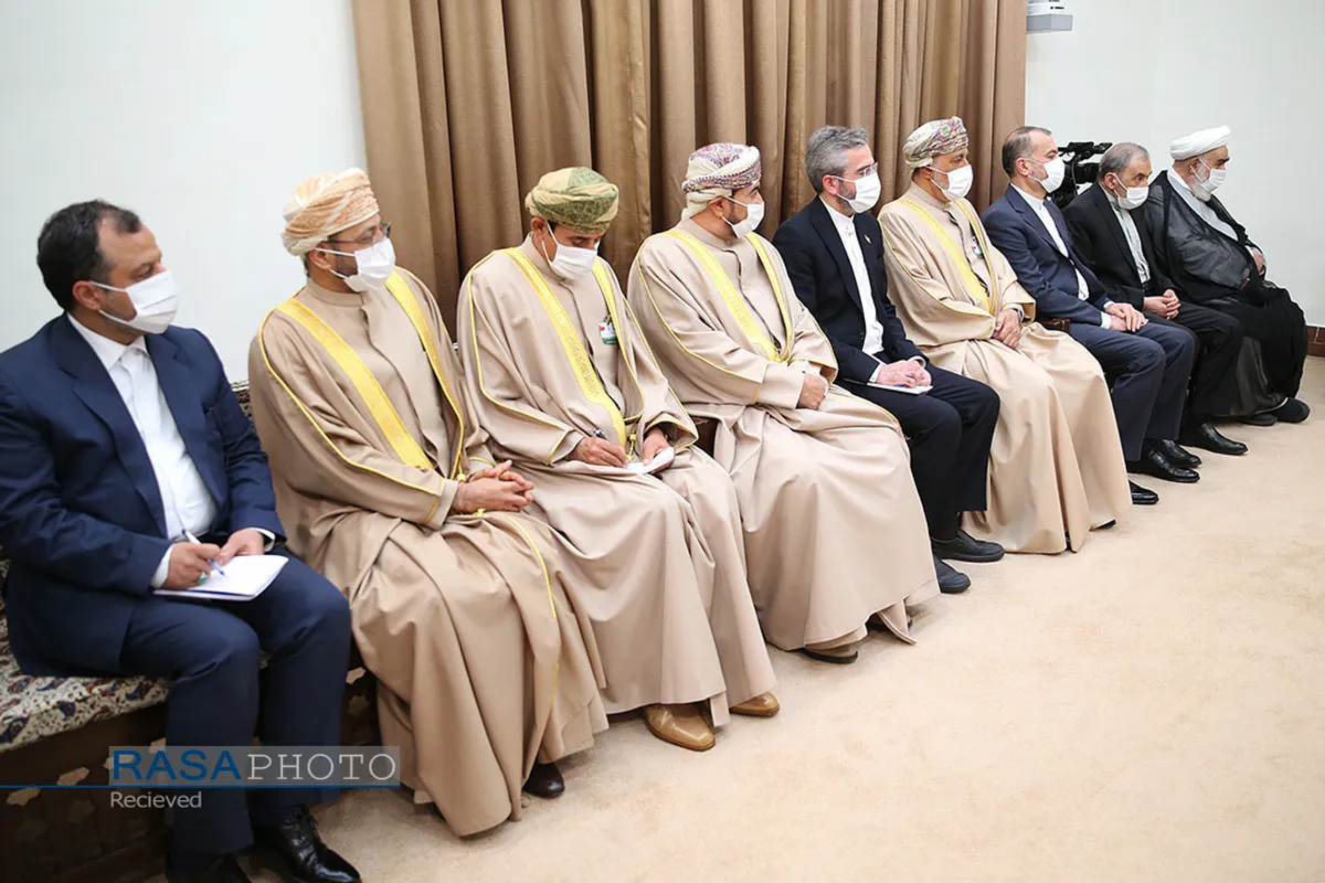 دیدار سلطان عمان با مقام معظم رهبری