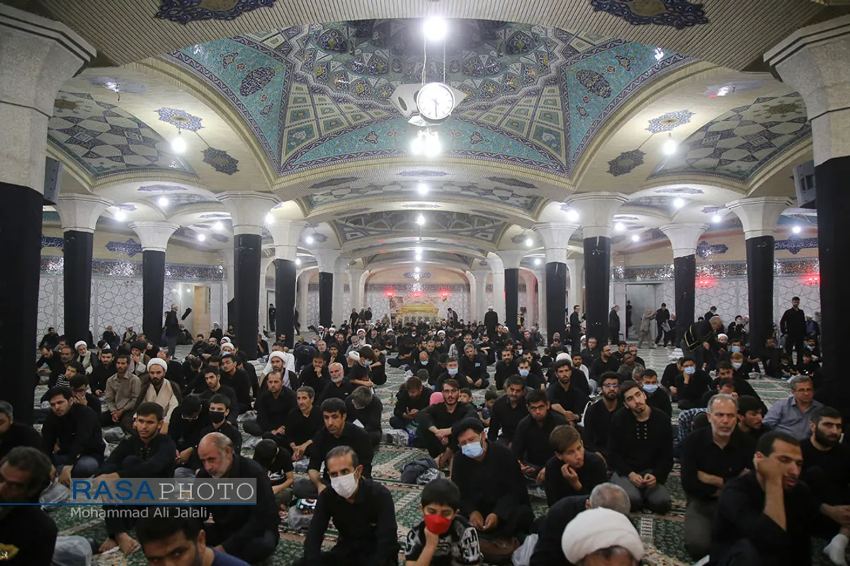عزاداری هیئت ثارالله قم در دهه اول محرم