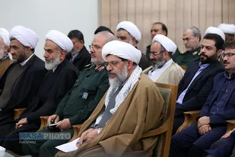 دیدار دست&zwnj;اندرکاران کنگره بزرگداشت شهدای روحانی با رهبر انقلاب