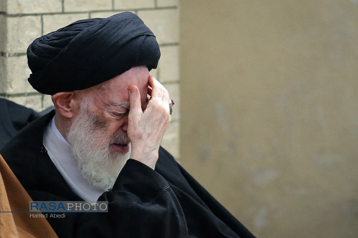 عزاداری سالروز شهادت حضرت امام هادی (علیه السلام) در بیت حضرت آیت الله شبیری زنجانی