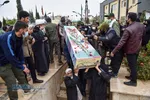 آیین استقبال از پیکر ۹ شهید دوران دفاع مقدس در شیراز&lrm;&lrm;