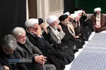 آخرین شب مراسم عزاداری حضرت اباعبدالله الحسین (علیه&zwnj;السلام) با حضور مقام معظم رهبری