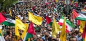 اجتماع باشکوه مردمی؛ از حرم تا جمکران در حمایت از مردم مظلوم غزه