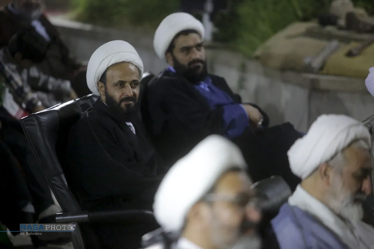 مراسم هفته دفاع مقدس و یادواره شهداء در مجتمع عالی آموزشی پژوهشی تبلیغ