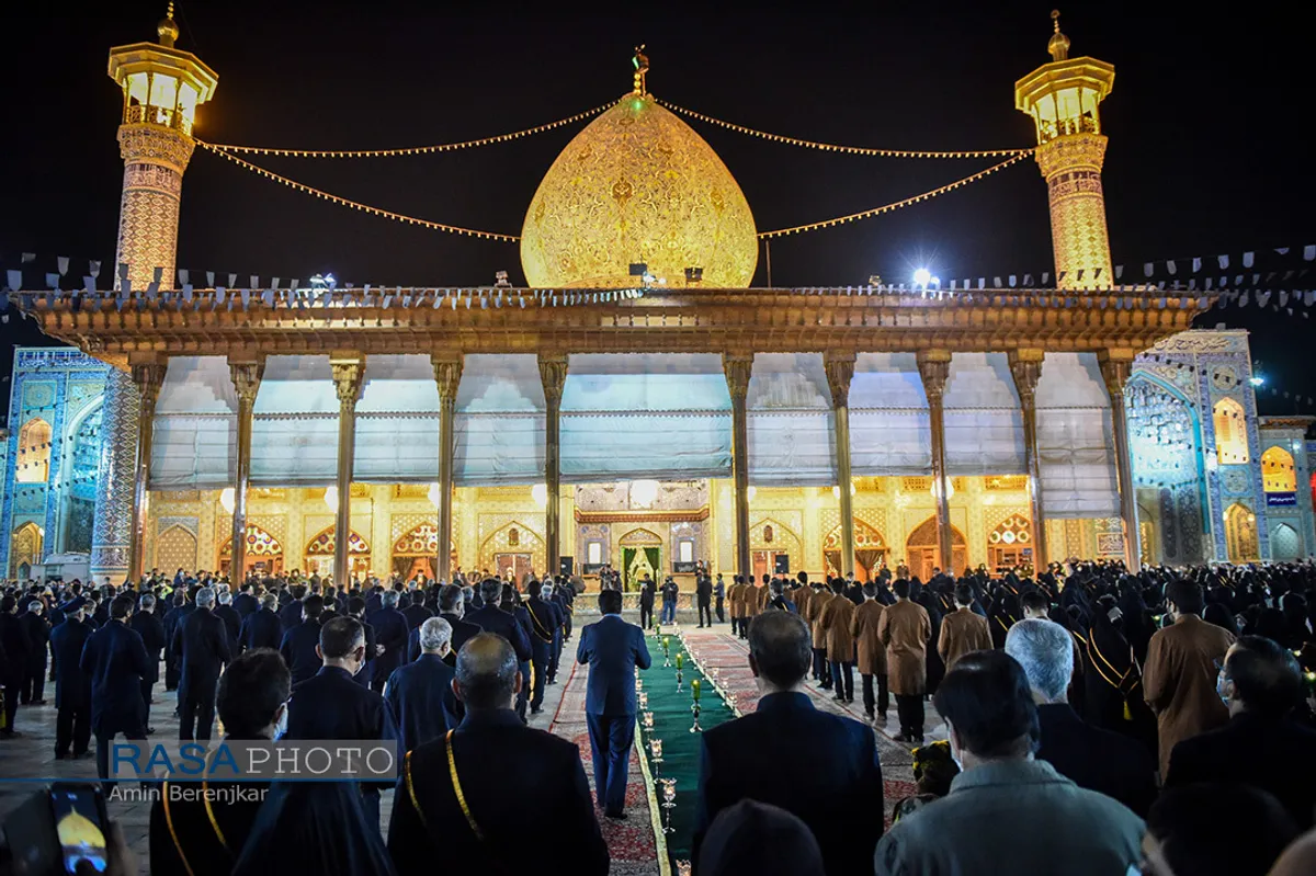 مراسم بزرگداشت سالروز شهادت حضرت احمد بن موسی الکاظم (ع) - شاهچراغ