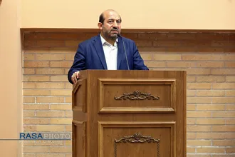 سخنرانی آیت الله حسینی بوشهری در جمع خانواده شهداء مدافع حرم