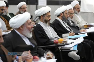 افتتاحییه کمیسیون&zwnj;های سیزدهمین اجلاسیه جامعه مدرسین حوزه علمیه با علما بلاد