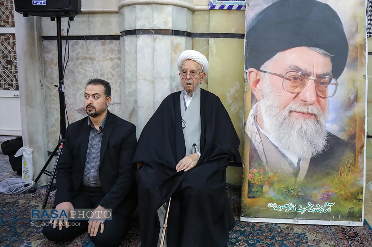 مراسم بزرگداشت بیست و هفتمین سالگرد رحلت آیت الله گلپایگانی&lrm;