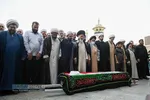 تشییع پیکر پاک شهید حجت&zwnj;الاسلام حجت اعتبار در قم