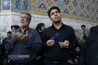 حرم حضرت امام علی بن موسی الرضا (علیه&zwnj;السلام) در روز شهادت