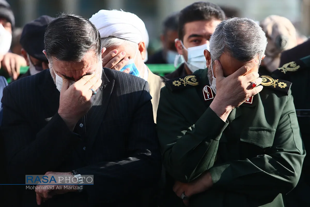 تشییع پیکر مطهر سردار مهدی مهدوی نژاد