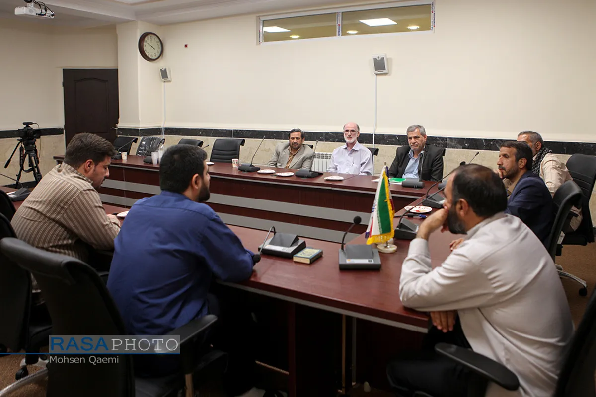 نشست ستاد بزرگداشت شهید محسن صالحی "خالق مجموعه اکبر کاراته"